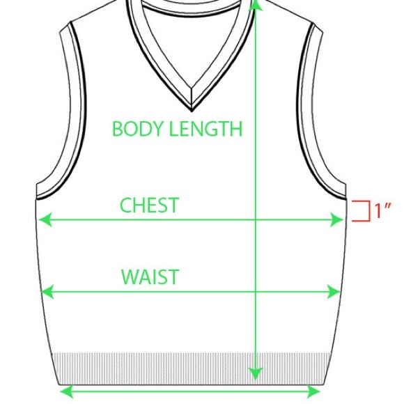 SHEIN BLACK KNIT SWEATER VEST - Picture 5 of 5